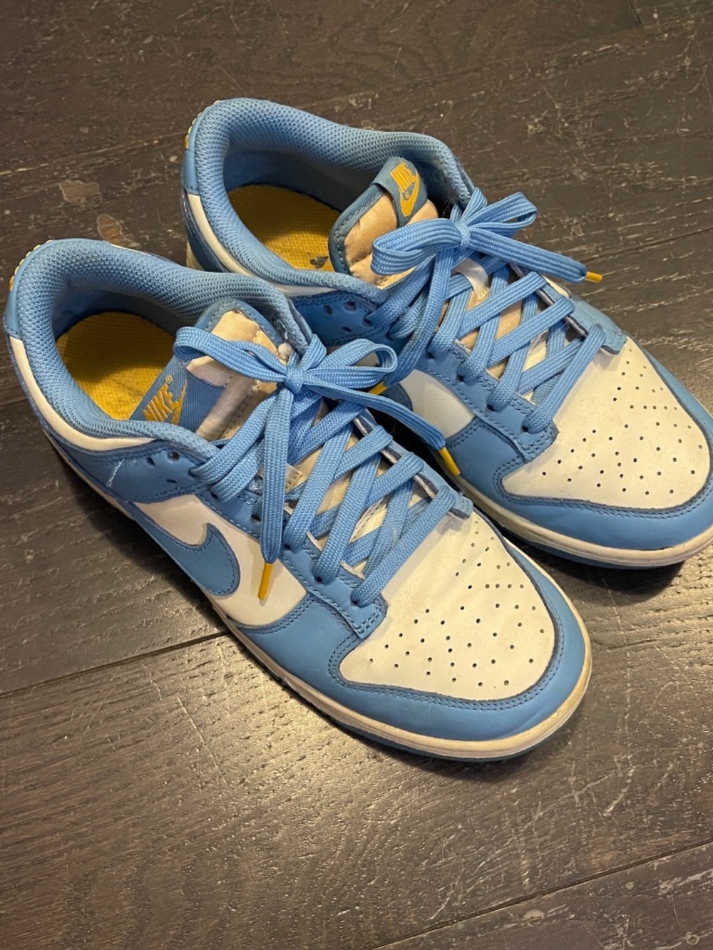 Nike Dunk Low Coast UNC University Blue Mens 6.5 Womens 8 sneaker shoe